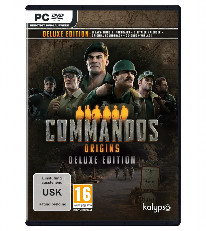 Commandos Origins Deluxe Edition [uncut] (deutsch spielbar) (AT PEGI) (PC DVD)