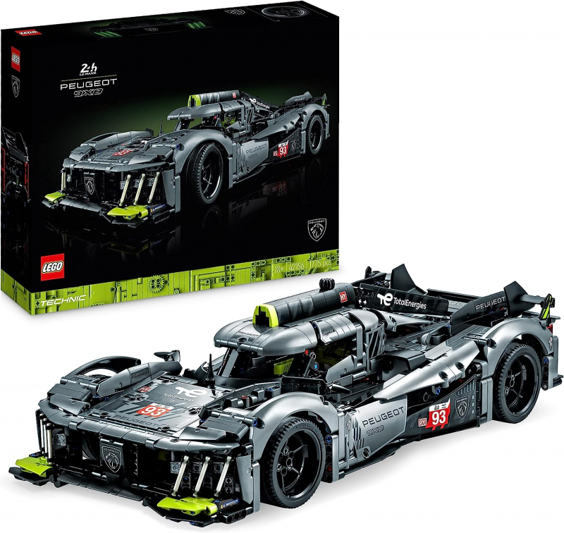 LEGO® Technic 42156 PEUGEOT 9X8 24H Le Mans Hybrid Hypercar [neu]