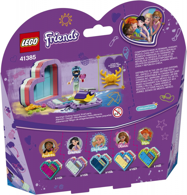 LEGO® Friends 41385 Emmas sommerliche Herzbox [neu]