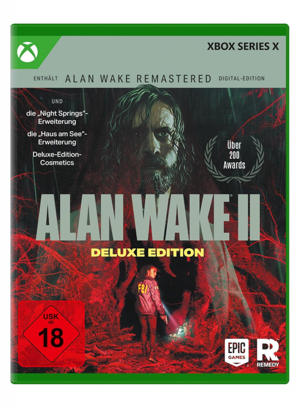 Alan Wake 2 Deluxe Edition [uncut] (deutsch spielbar) (DE USK) (XBOX Series X)