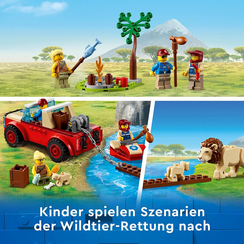 LEGO® City 60301 Tierrettungs-Geländewagen [neu]