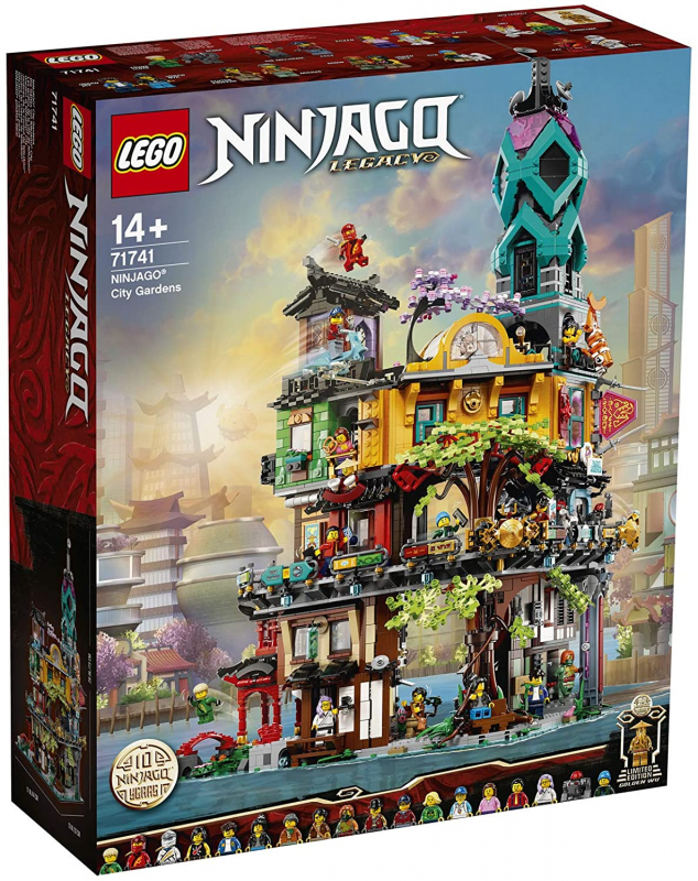 LEGO NINJAGO 71741 Die Gärten von NINJAGO City [neu - Verpackung beschädigt]