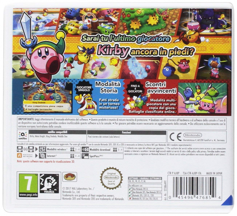 Kirby Battle Royale (deutsch) (IT PEGI) (3DS)