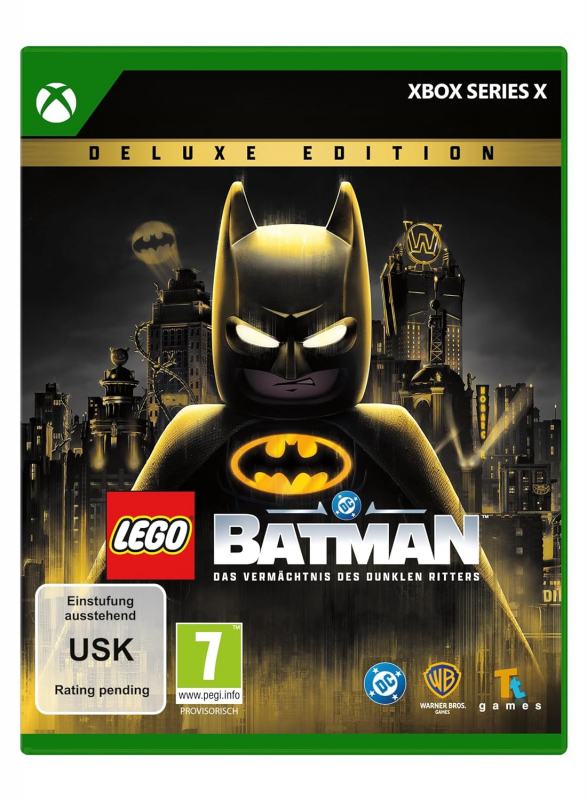 LEGO Batman Das Vermächtnis des dunklen Ritters Deluxe Edition (deutsch spielbar) (AT PEGI) (Xbox Series X) inkl. Early Access / Die Rückkehr des Dunklen Ritters-Batanzug DLC