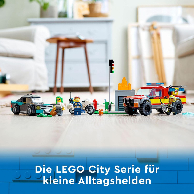 LEGO® City 60319 Löscheinsatz und Verfolgungsjagd [neu]