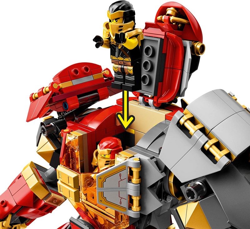 LEGO Ninjago 71720 Feuer-Stein-Mech [neu]