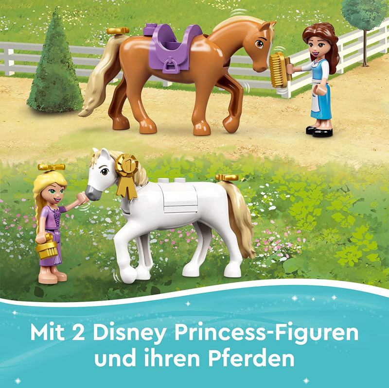 LEGO® Disney Princess 43195 Belles und Rapunzels königliche Ställe [neu]