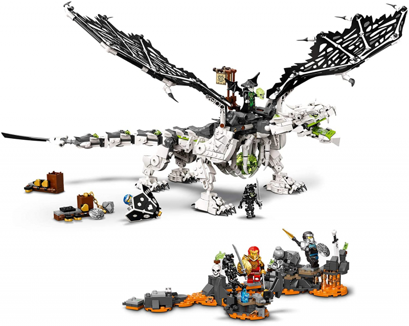 LEGO Ninjago 71721 Drache des Totenkopfmagiers [neu]