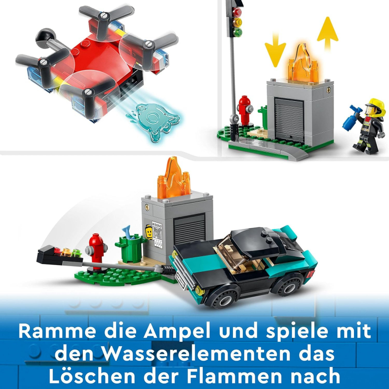 LEGO® City 60319 Löscheinsatz und Verfolgungsjagd [neu]