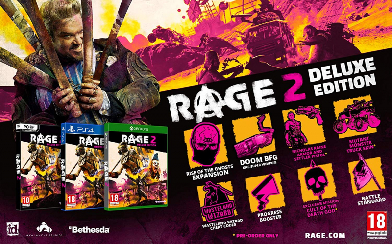 Rage 2 Deluxe Edition [uncut] (deutsch) (AT PEGI) (PC DVD)