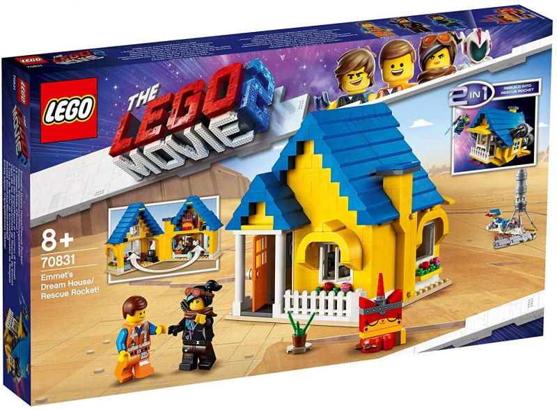 LEGO MOVIE 2 70831 Emmets Traumhaus/Rettungsrakete! [neu]
