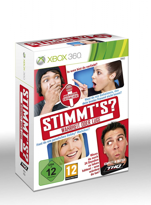 Stimmts..? Wahrheit oder Lüge (deutsch) (AT PEGI) (XBOX360) inkl. Mikrofon