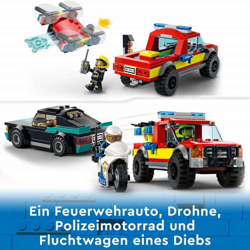 LEGO® City 60319 Löscheinsatz und Verfolgungsjagd [neu]