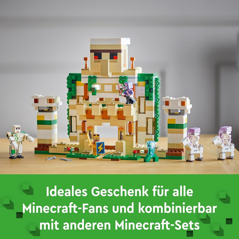 LEGO® Minecraft 21250 Die Eisengolem-Festung [neu]