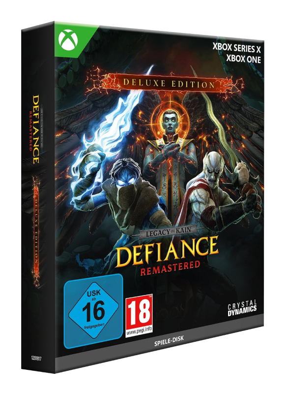 Legacy of Kain Defiance Remastered Deluxe Steelbook Edition (deutsch spielbar) (AT PEGI) (XBOX Series X)