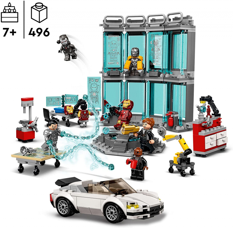 LEGO® Super Heroes 76216 Iron Mans Werkstatt [neu]