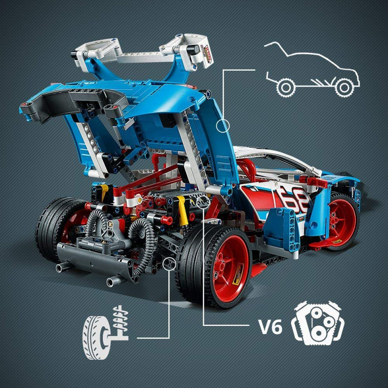 LEGO Technic 42077 - Rallyeauto [neu]