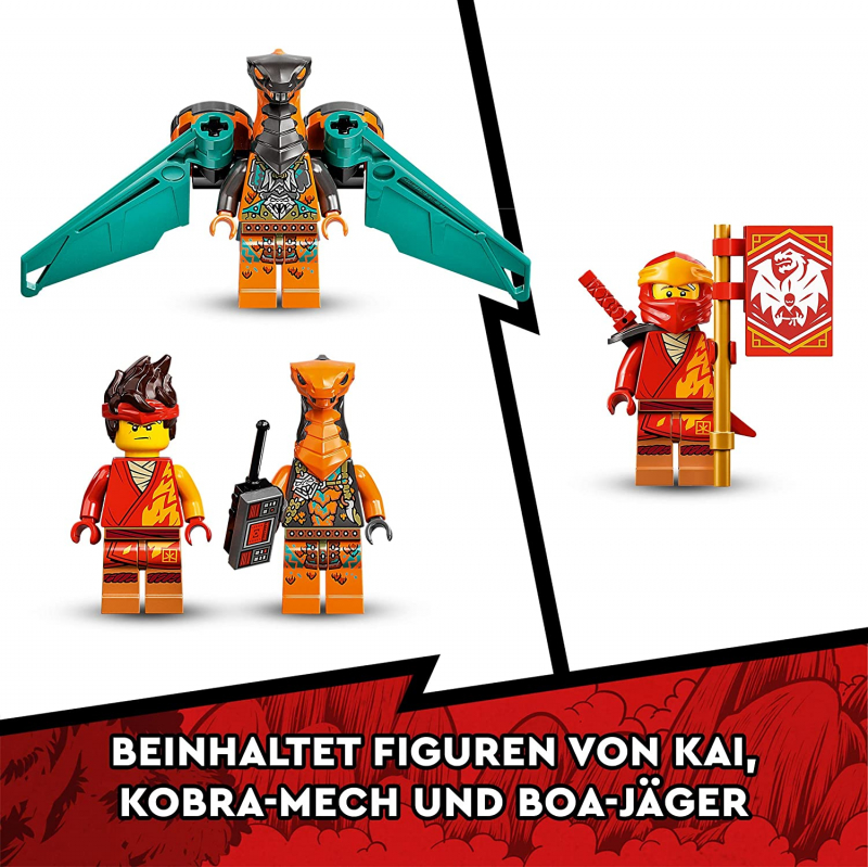 LEGO® NINJAGO® 71762 Kais Feuerdrache EVO [neu]