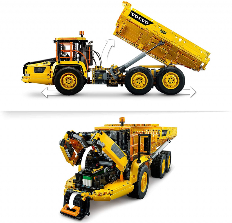 LEGO Technic 42114 Knickgelenkter Volvo-Dumper (6x6) [neu - Verpackungsschaden]