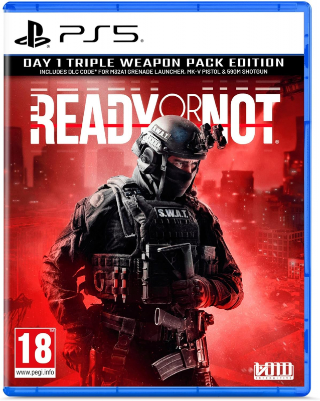 Ready or Not Day One Triple Weapon Pack Edition [uncut] (deutsch spielbar) (EU PEGI) (PS5)