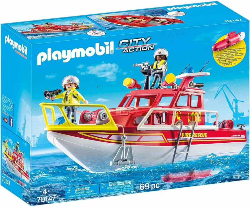 Playmobil® City Action 70147 Feuerlöschboot [neu]