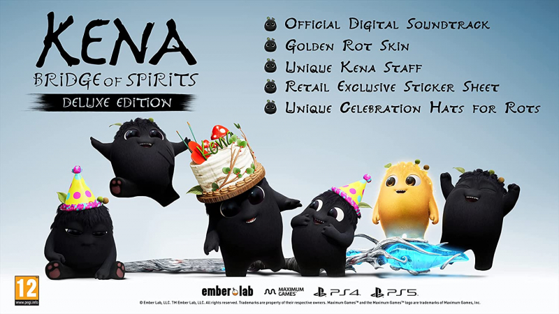 Kena Bridge of Spirits Deluxe Edition (deutsch spielbar) (EU PEGI) (PS4)
