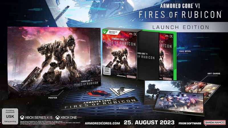 Armored Core VI Fires of Rubicon Launch Edition (deutsch spielbar) (DE USK) (XBOX ONE / XBOX Series X)