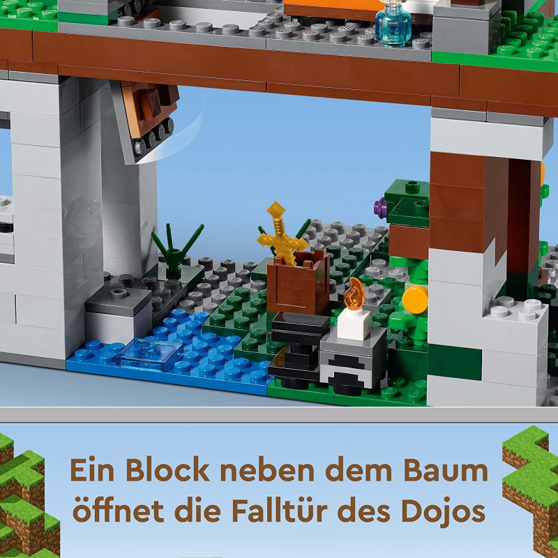 LEGO® Minecraft 21183 Das Trainingsgelände [neu]