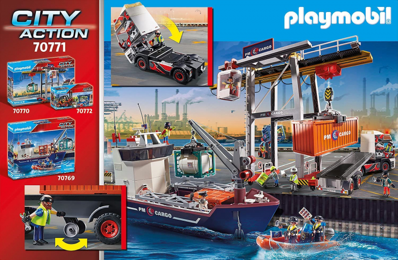 PLAYMOBIL® 70771 LKW mit Anhänger [neu]