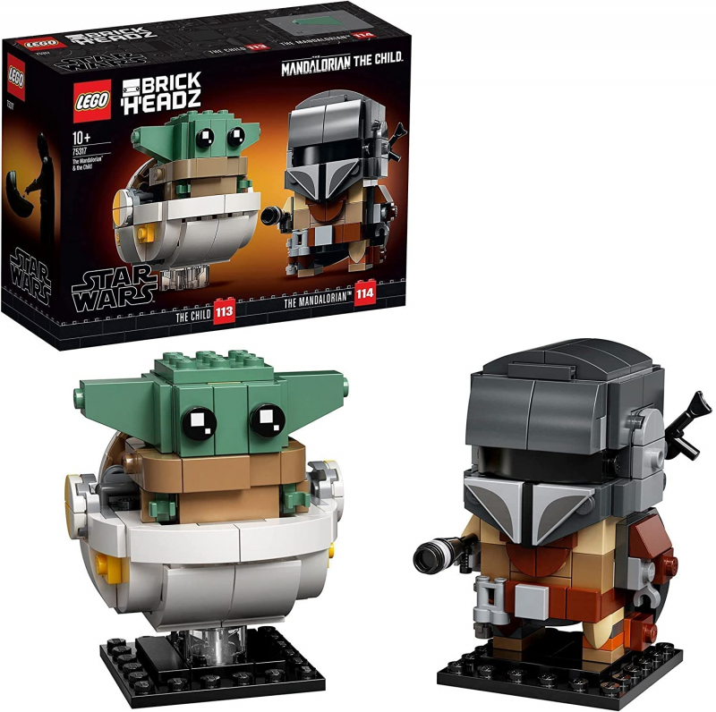 LEGO Brickheadz 75317 Der Mandalorianer und das Kind [neu]