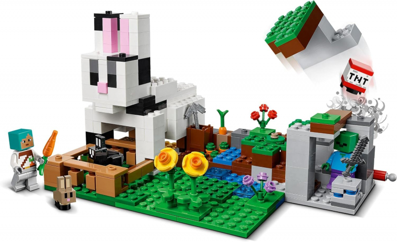 LEGO® Minecraft 21181 Die Kaninchenranch [neu]