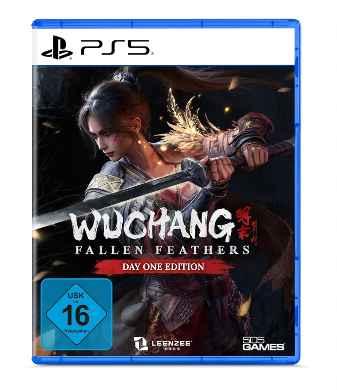 Wuchang Fallen Feathers Day One Edition (deutsch spielbar) (DE USK) (PS5) inkl. 4 DLC