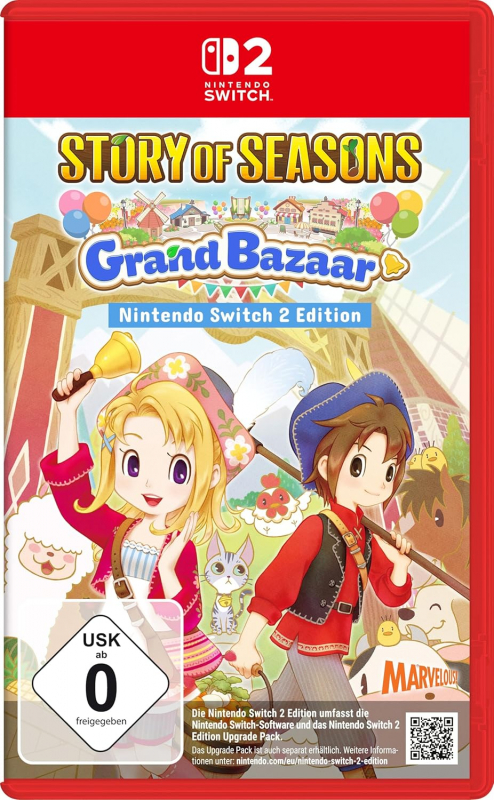 Story of Seasons Grand Bazaar (deutsch spielbar) (DE USK) (Nintendo Switch 2)