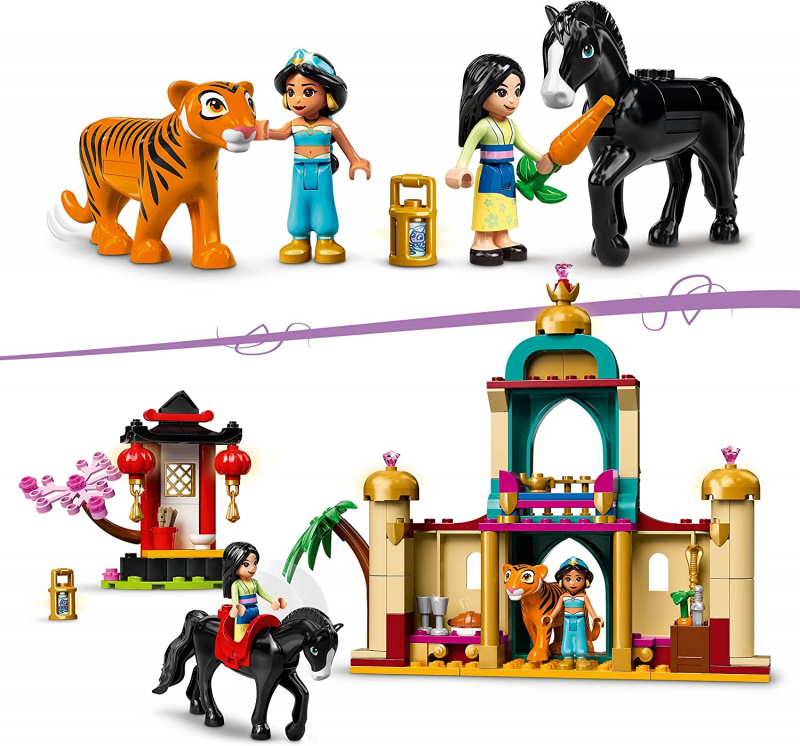 LEGO® Disney Princess 43208 Jasmins und Mulans Abenteuer [neu]