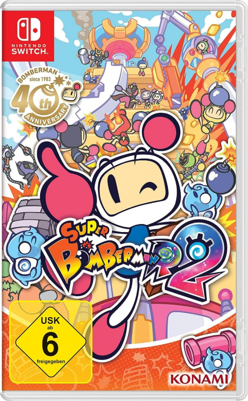 Super Bomberman R 2 (deutsch spielbar) (DE USK) (Nintendo Switch)