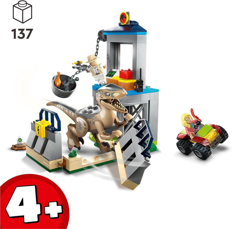 LEGO® Jurassic World 76957 Flucht des Velociraptors [neu]