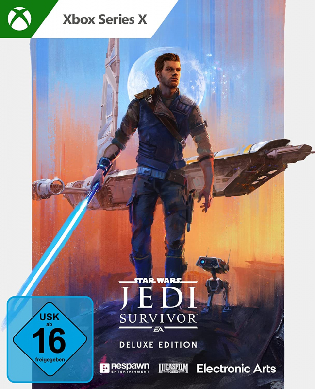 Star Wars Jedi Survivor Deluxe Edition [uncut] (deutsch spielbar) (DE USK) (XBOX Series X) inkl. 3 DLC