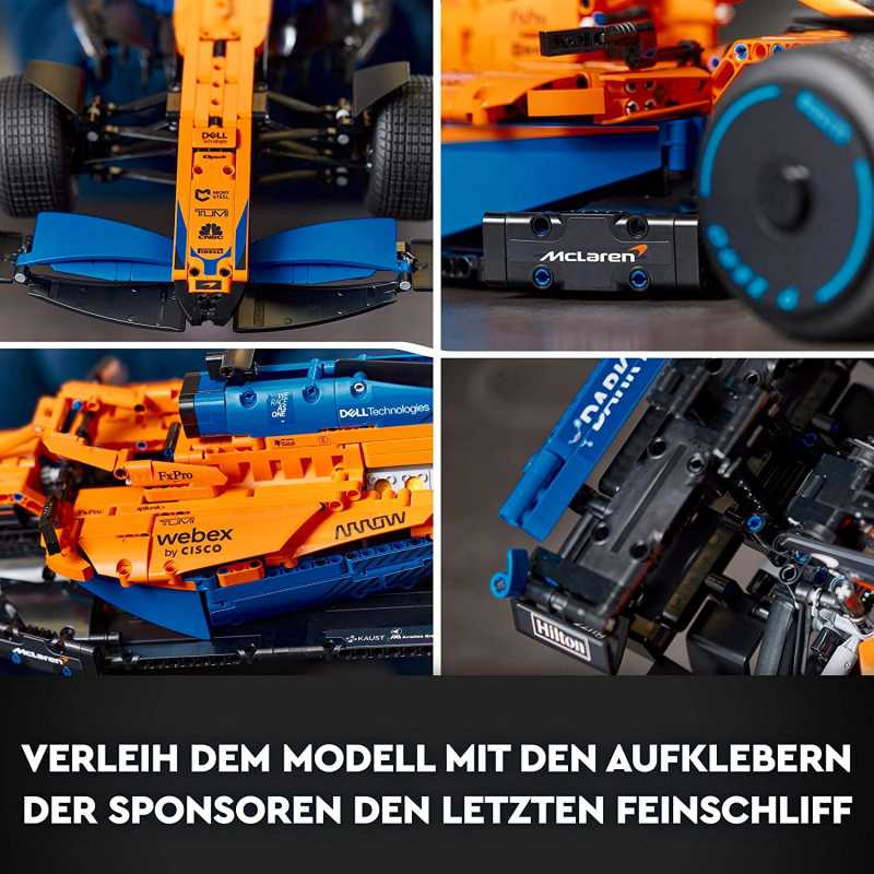 LEGO® Technic 42141 McLaren Formel 1 Rennwagen [neu / Erstproduktion]