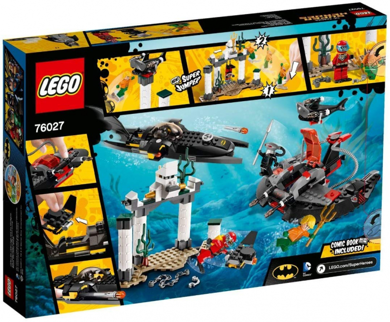 LEGO Super Heroes 76027 Black Mantas Angriff in der Tiefsee [neu]