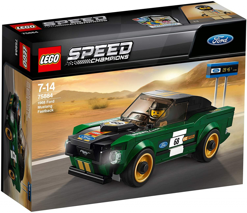 LEGO Speed Champions 75884 1968 Ford Mustang Fastback [neu]