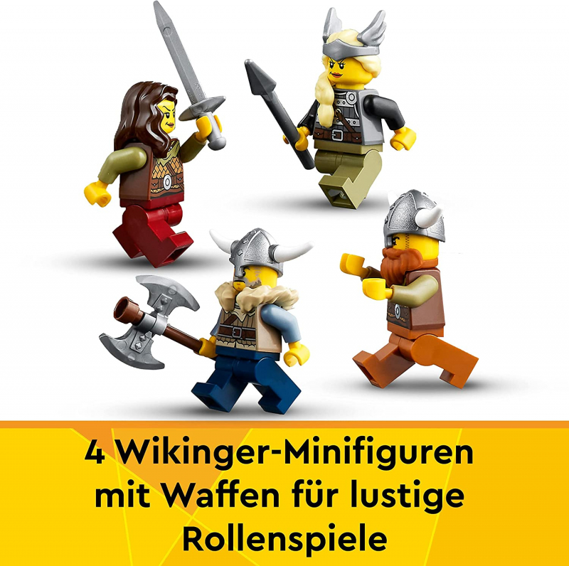 LEGO® Creator 31132 Wikingerschiff mit Midgardschlange [neu]