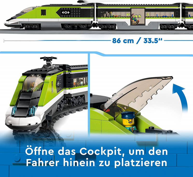 LEGO® City 60337 Personen-Schnellzug [neu]