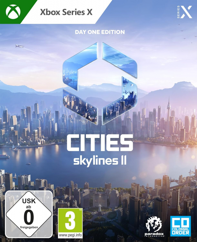 Cities Skylines 2 Day One Edition (deutsch spielbar) (AT PEGI) (XBOX Series X)
