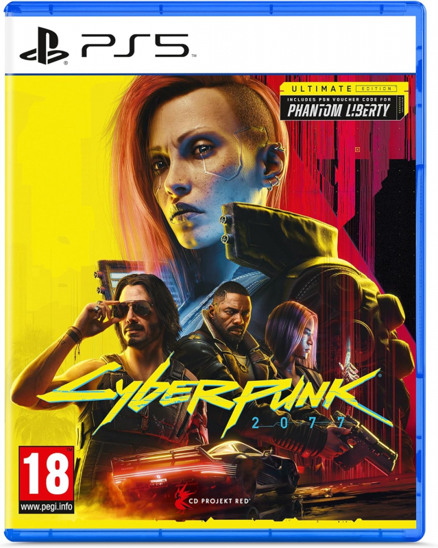 Cyberpunk 2077 Ultimate Edition [uncut] (englisch spielbar) (EU PEGI) (PS5) inkl. Phantom Liberty