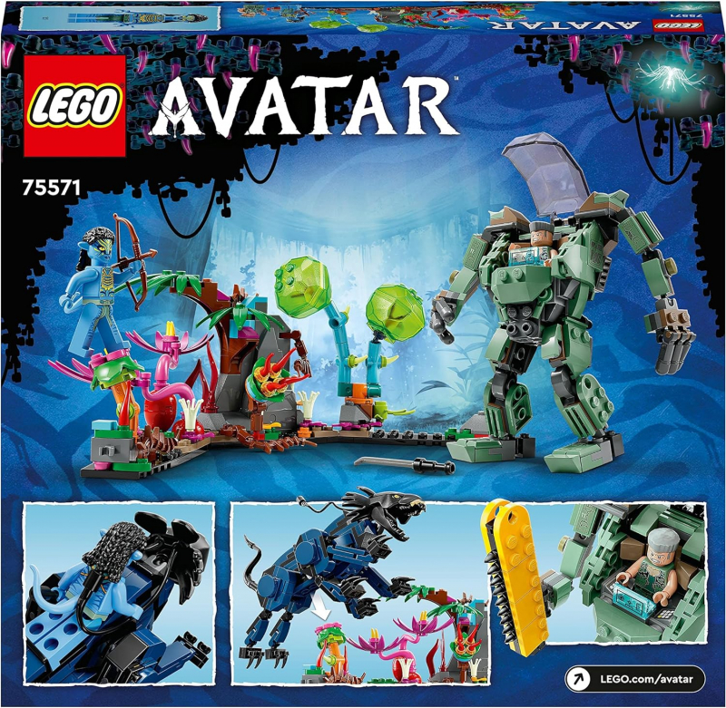 LEGO® Avatar 75571 Neytiri und Thanator vs. Quaritch im MPA [neu]