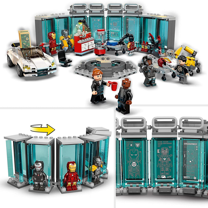 LEGO® Super Heroes 76216 Iron Mans Werkstatt [neu]