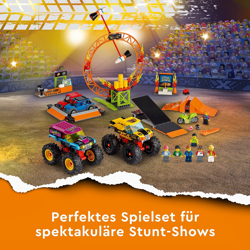 LEGO City 60295 Stuntshow-Arena [neu]
