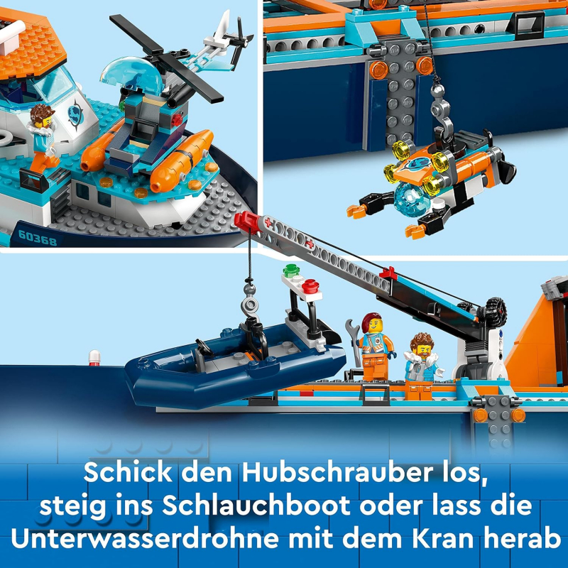 LEGO® City 60368 Arktis-Forschungsschiff [neu]