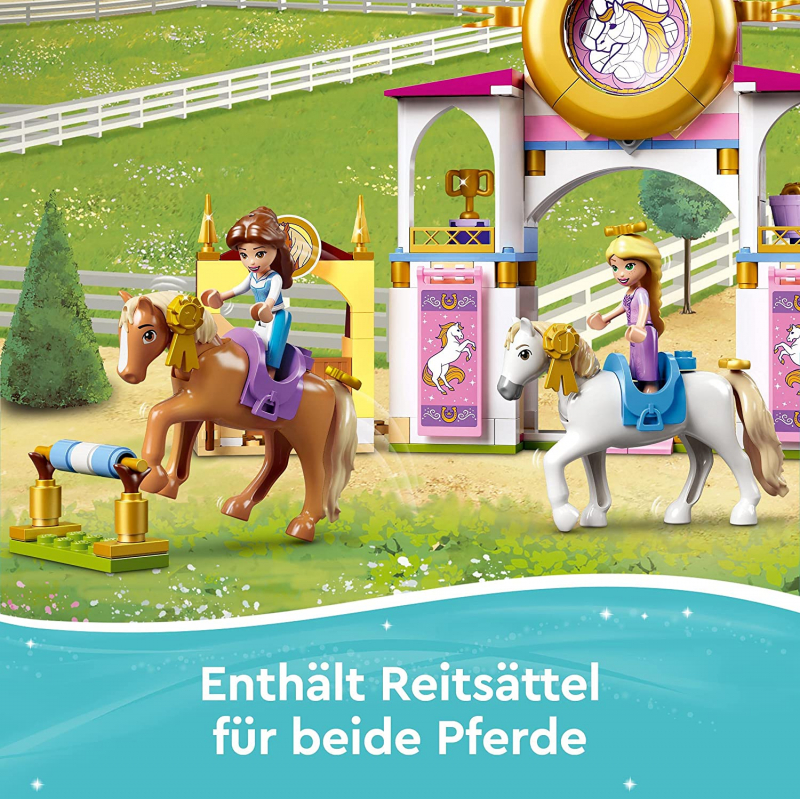 LEGO® Disney Princess 43195 Belles und Rapunzels königliche Ställe [neu]