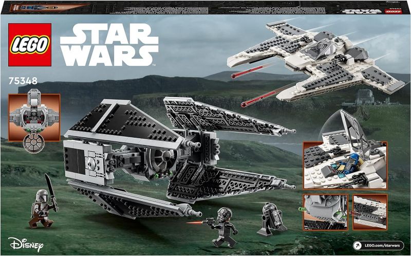 LEGO® Star Wars 75348 Mandalorianischer Fang Fighter vs. TIE Interceptor™ [neu]